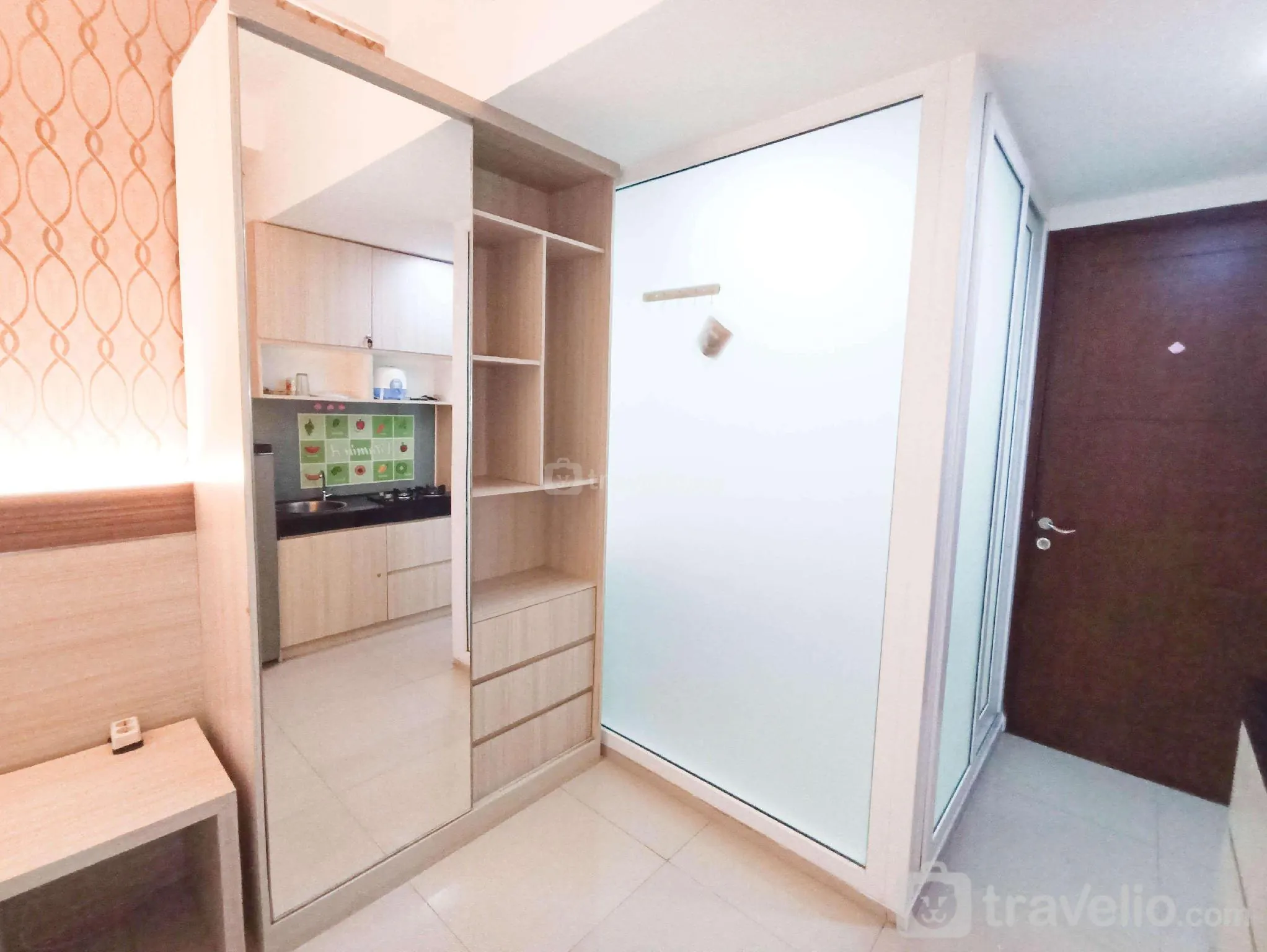 Minimalist Studio at Vivo Apartment By Travelio