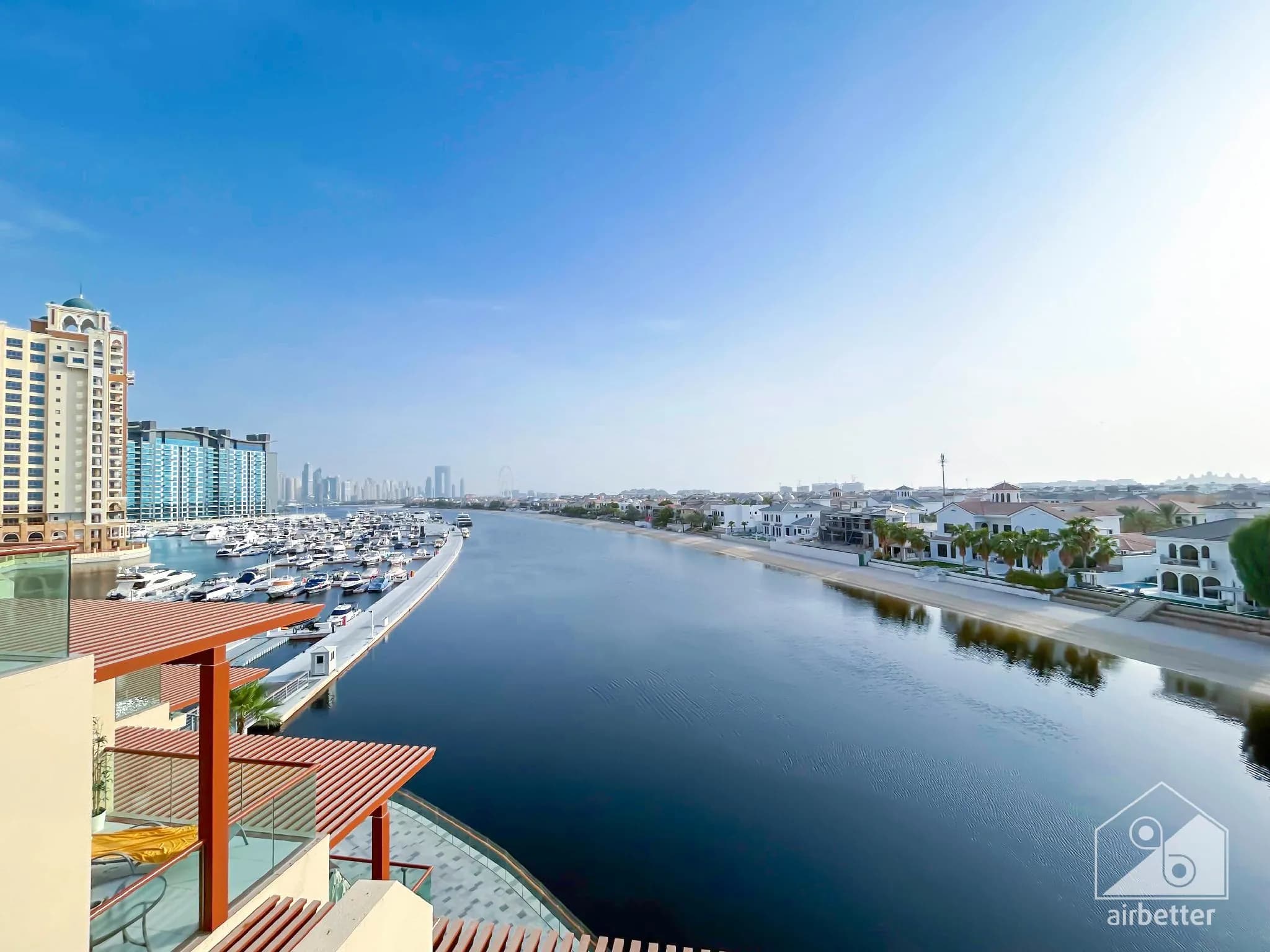 Luxurious  Studio with breath-taking Palm Views